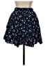 Mi ami 100% Rayon Floral Blue Casual Skirt Size XS - photo 2