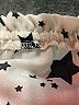 Assorted Brands 100% Polyester Stars Ivory Short Sleeve Blouse Size 10 - 12 - photo 3