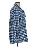 Matchstick Checkered-gingham Blue Long Sleeve Button-Down Shirt Size XL - photo 4