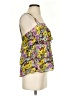 Leifnotes 100% Viscose Yellow Sleeveless Blouse Size 2 - photo 4