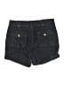 Massini Black Denim Shorts Size 14 - photo 2