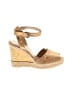 Stuart Weitzman Gold Wedges Size 7 - photo 1