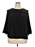 Juicy Couture 100% Polyester Black 3/4 Sleeve Blouse Size XXL - photo 1
