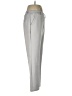 J.ING Solid Gray Ivory Dress Pants Size M - photo 4