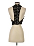 Alice + Olivia 100% Cotton Black Sleeveless Blouse Size 0 - photo 2