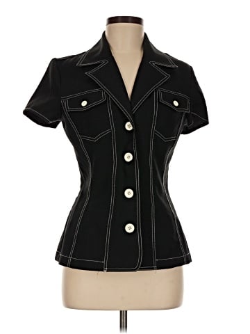 XOXO Short Sleeve Blouse (view 1)