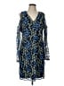 Sam Edelman 100% Nylon Print Blue Cocktail Dress Size 12 - photo 1