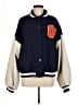 Boohoo Color Block Blue Jacket Size 8 - photo 1