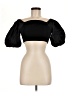 Zara Black Short Sleeve Top Size S - photo 1