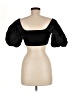 Zara Black Short Sleeve Top Size S - photo 2