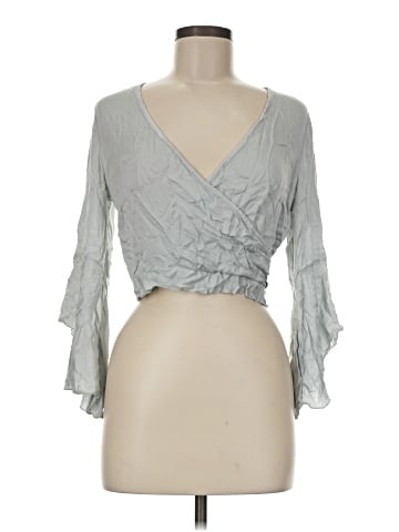 Don't Ask Why 3/4 Sleeve Blouse (view 1)