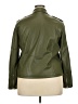 Scoop 100% Polyester Green Jacket Size 18 - photo 2