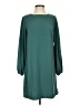 A New Day 100% Polyester Solid Teal Casual Dress Size XS - photo 1