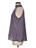 Emma & Olivia 100% Polyester Purple Sleeveless Blouse Size M - photo 5