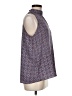 Emma & Olivia 100% Polyester Purple Sleeveless Blouse Size M - photo 4