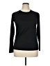 Unbranded 100% Polyester Black Long Sleeve T-Shirt Size XL - photo 1