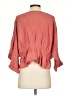 Free People Pink 3/4 Sleeve Blouse Size XS - photo 2