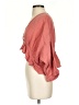 Free People Pink 3/4 Sleeve Blouse Size XS - photo 5