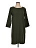 Naf Naf Solid Green Casual Dress Size EU 36 / US 6 - photo 1