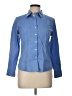 Talbots Outlet Blue Long Sleeve Button-Down Shirt Size 10 Petite - photo 1