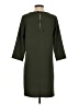 Naf Naf Solid Green Casual Dress Size EU 36 / US 6 - photo 2