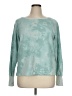 Stars Above Tie-dye Teal Pullover Sweater Size XL - photo 1