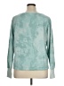 Stars Above Tie-dye Teal Pullover Sweater Size XL - photo 2