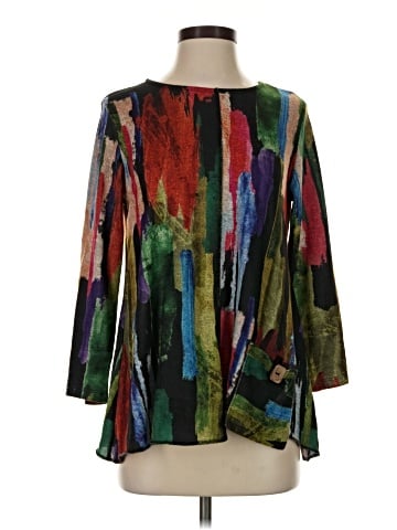 Jess & Jane 3/4 Sleeve Blouse (view 1)