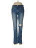 Lucky Brand Hearts Blue Jeans Size 6 - photo 1