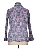 Talbots 100% Cotton Paisley Blue Long Sleeve Button-Down Shirt Size 1X - photo 2
