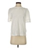 Boden Ivory Short Sleeve Top Size 2 - photo 1