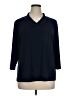 Dialogue Blue 3/4 Sleeve T-Shirt Size 1X - photo 1