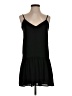 Alya 100% Polyester Solid Black Casual Dress Size XS - photo 1