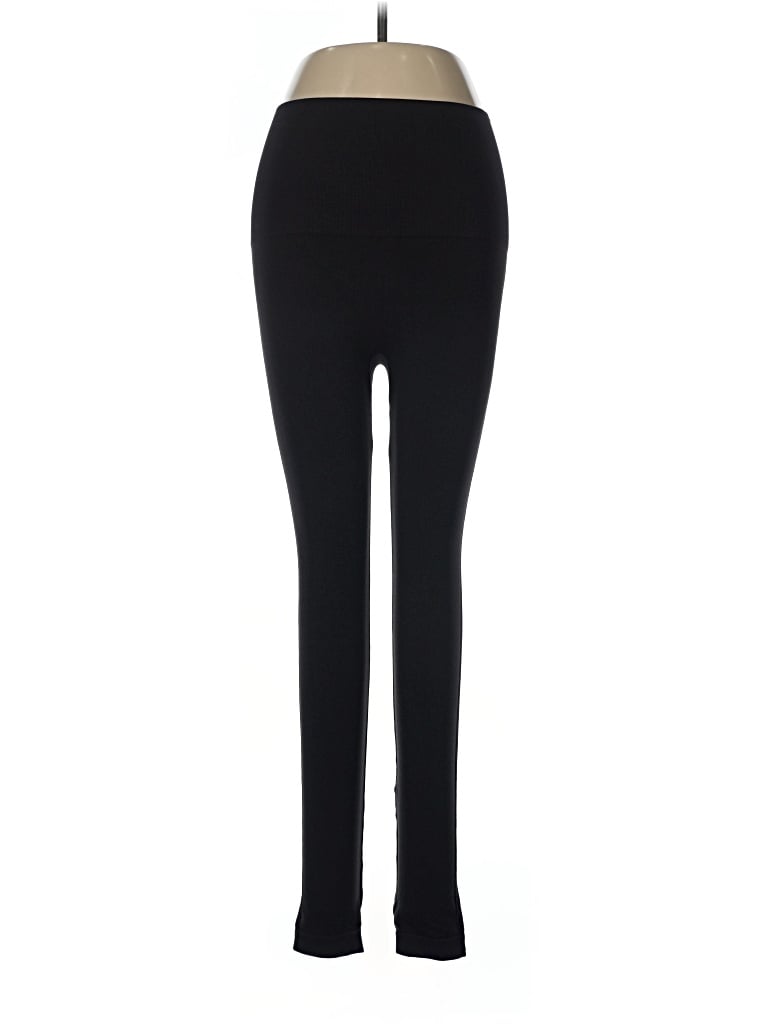Pre-owned Spanx Active Pants In Black
