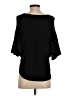 Ella Moss Black Short Sleeve Top Size S - photo 2