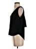 Ella Moss Black Short Sleeve Top Size S - photo 5
