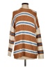 American Eagle Outfitters Stripes Brown Pullover Sweater Size S - photo 1