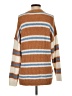 American Eagle Outfitters Stripes Brown Pullover Sweater Size S - photo 2