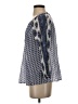 Soft Joie 100% Cotton Blue 3/4 Sleeve Blouse Size XS - photo 5