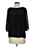 Studio M Black 3/4 Sleeve Blouse Size M - photo 2