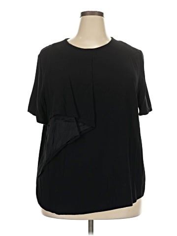 Universal Standard Short Sleeve Blouse (view 1)