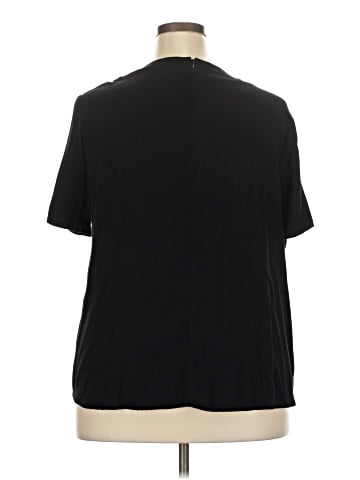 Universal Standard Short Sleeve Blouse (view 2)