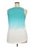 Torrid 100% Cotton Teal Tank Top Size 2X Plus (2) - photo 2