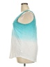 Torrid 100% Cotton Teal Tank Top Size 2X Plus (2) - photo 5