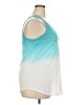 Torrid 100% Cotton Teal Tank Top Size 2X Plus (2) - photo 4