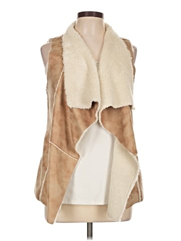 Design Lab Lord & Taylor Faux Fur Vest (view 1)