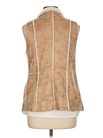 Design Lab Lord & Taylor Faux Fur Vest (view 2)