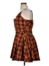 Hot Topic Plaid Orange Casual Dress Size XL - photo 5