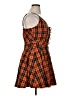 Hot Topic Plaid Orange Casual Dress Size XL - photo 4