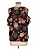 Japna 100% Polyester Black Sleeveless Blouse Size L - photo 2